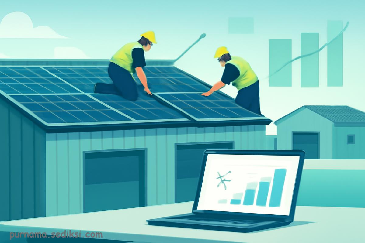 Biaya pemasangan PLTS atap untuk skala industri kecil: panduan praktis menghadapi biaya, manfaat, dan langkah implementasi